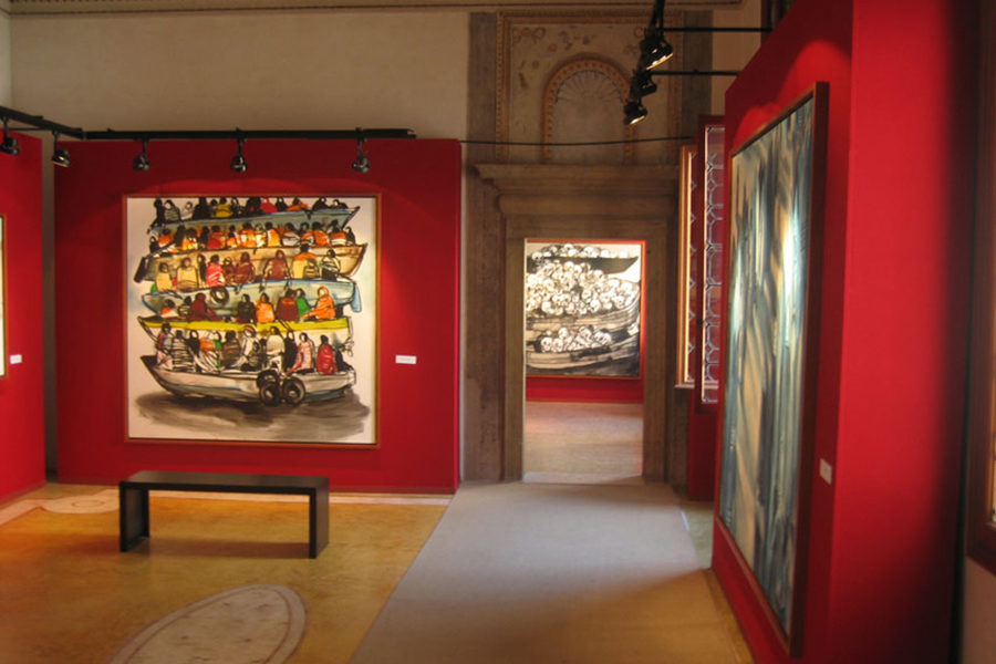 Mostra Vittorio Sgarbi | Artisti per Noto | Palazzo Grimani Venezia | 2012